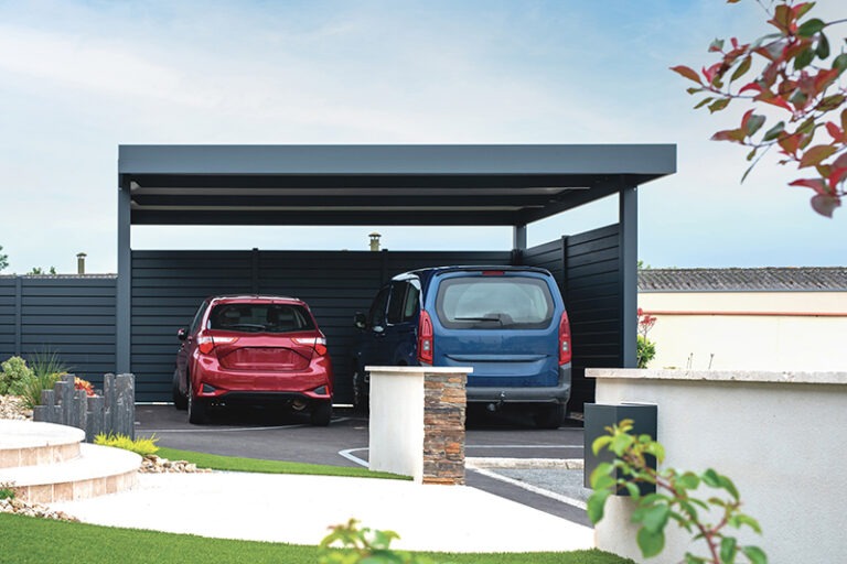 Carport en aluminium à Loireauxence